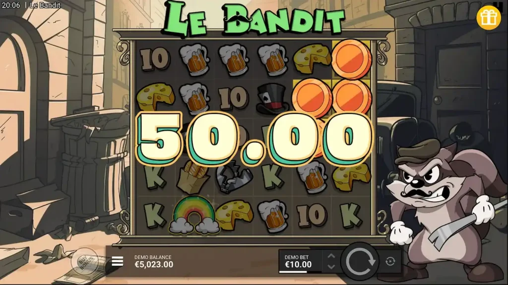 Le-bandit slot: win 50$